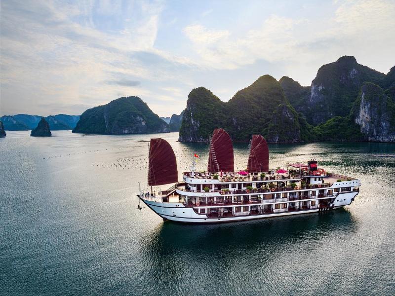 Отель Alisa Cruise Halong Халонг Экстерьер фото